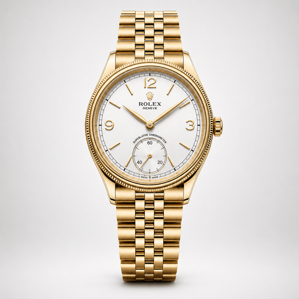 1908 yellow gold with bracelet Main image