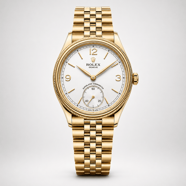 1908 yellow gold with bracelet