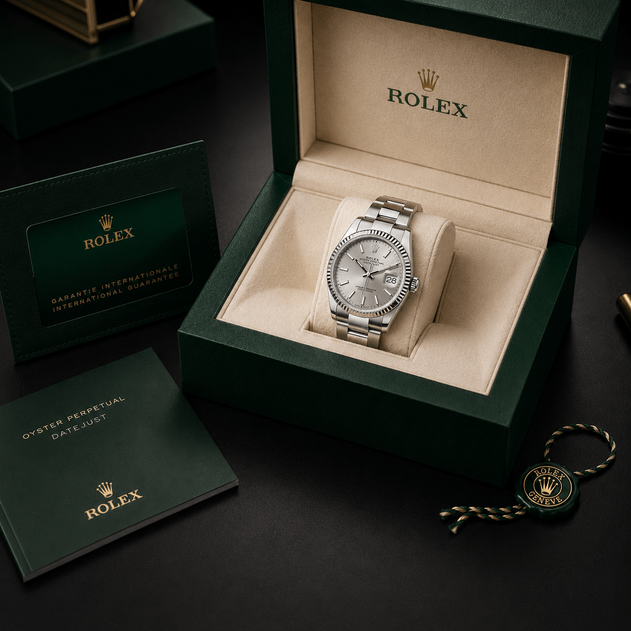 Datejust 36 White Rolesor, fluted bezel Secondary image