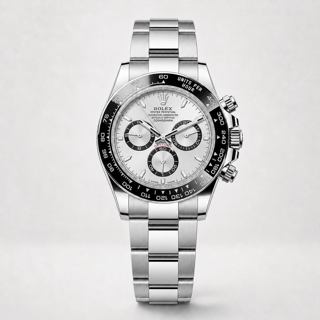 Daytona white gold