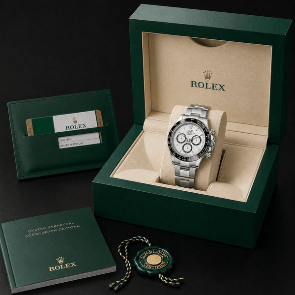 Daytona white gold