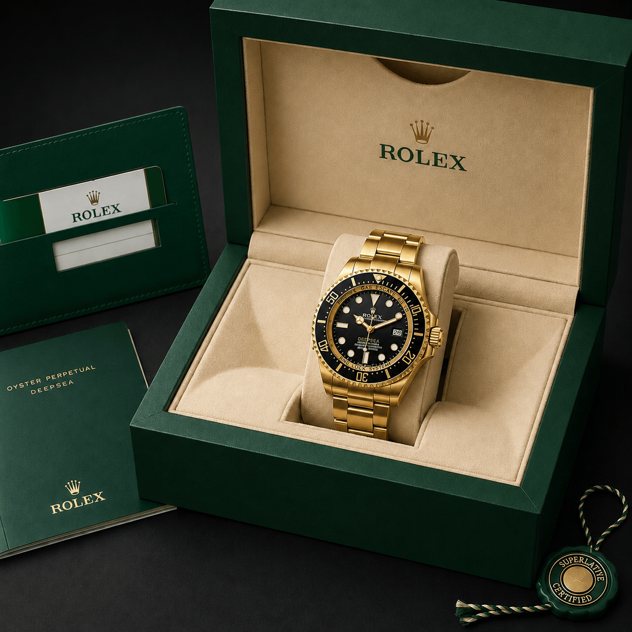Deepsea yellow gold
