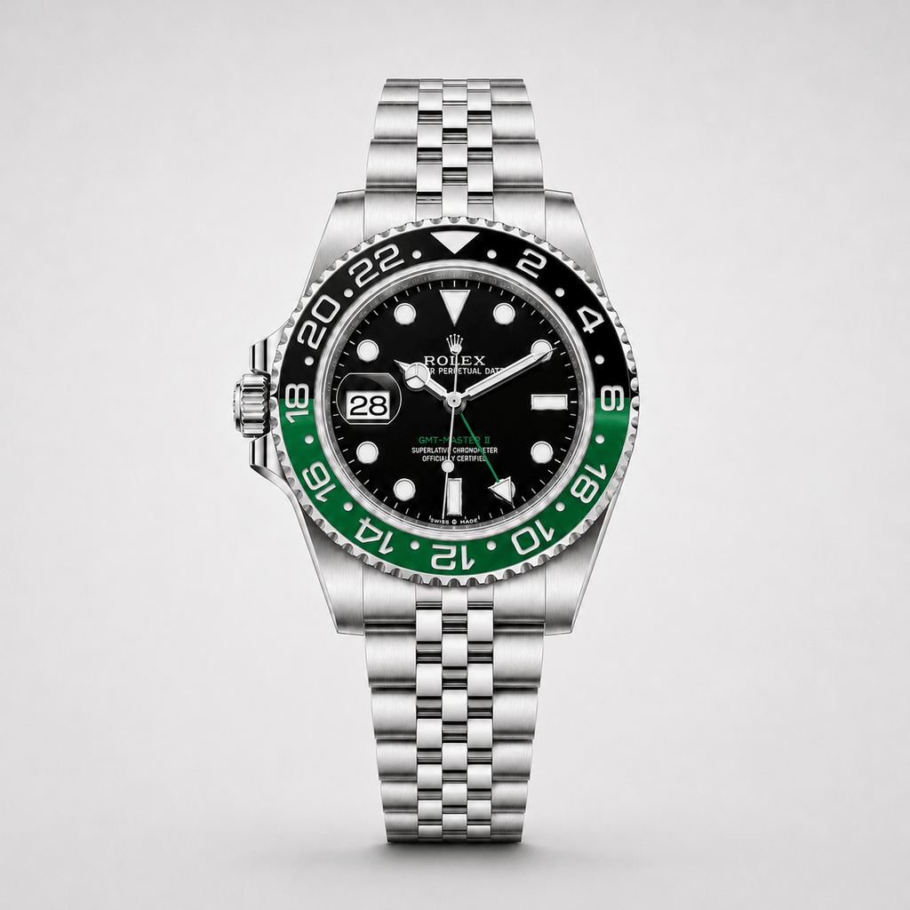 GMT-Master II left-handed, Jubilee bracelet
