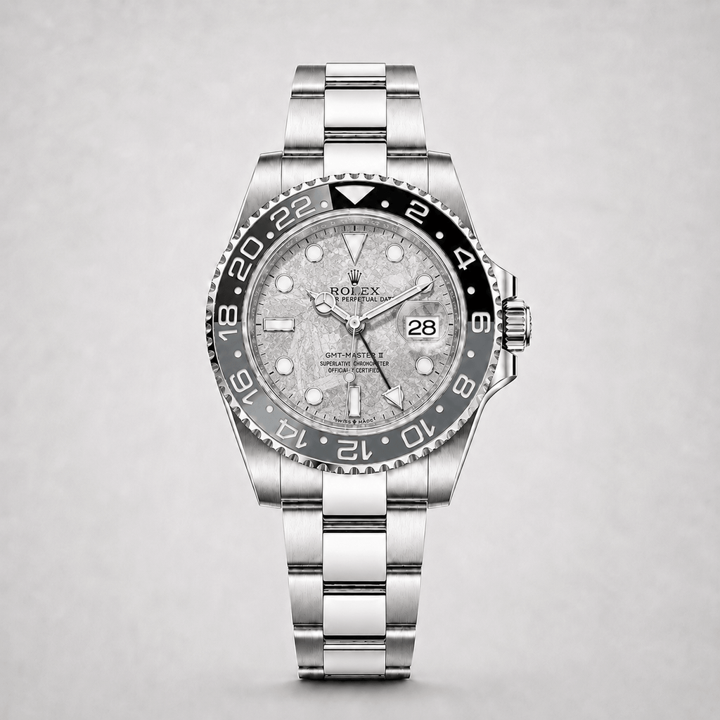 GMT-Master II white gold meteorite