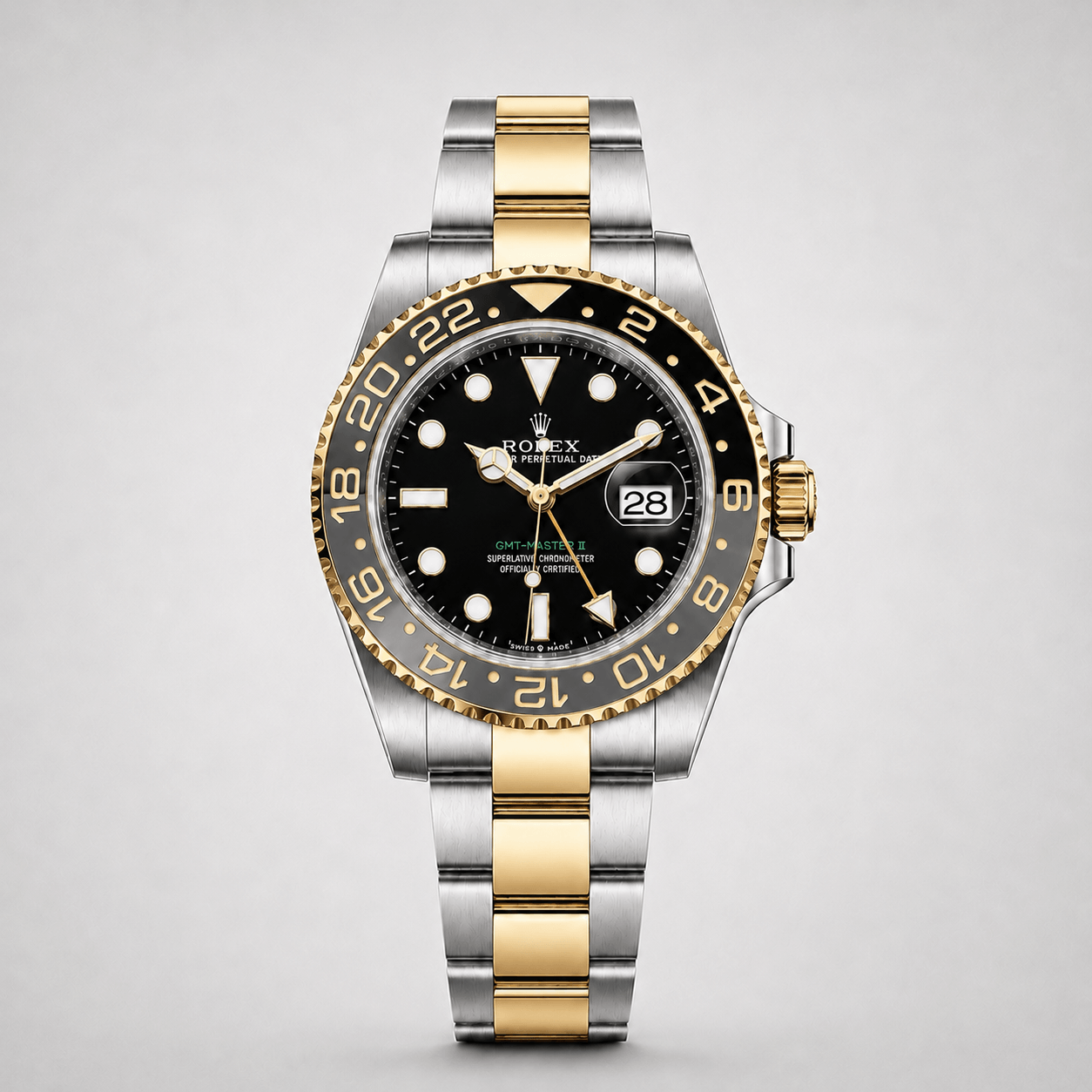 GMT-Master II yellow Rolesor Main image