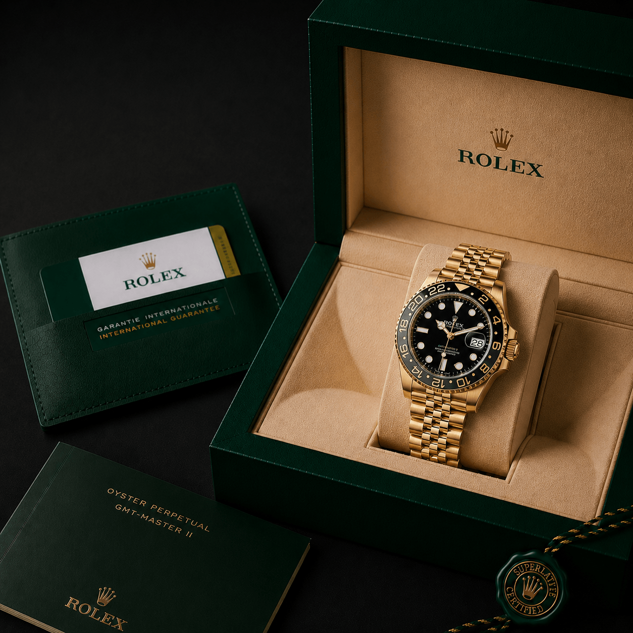 GMT-Master II yellow gold Secondary image