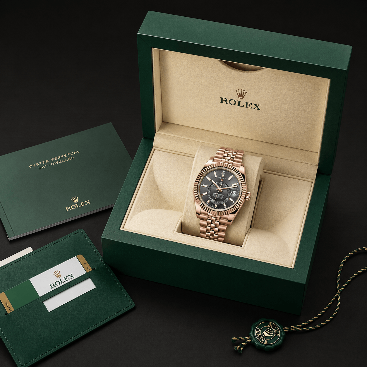 Sky-Dweller Everose gold Secondary image