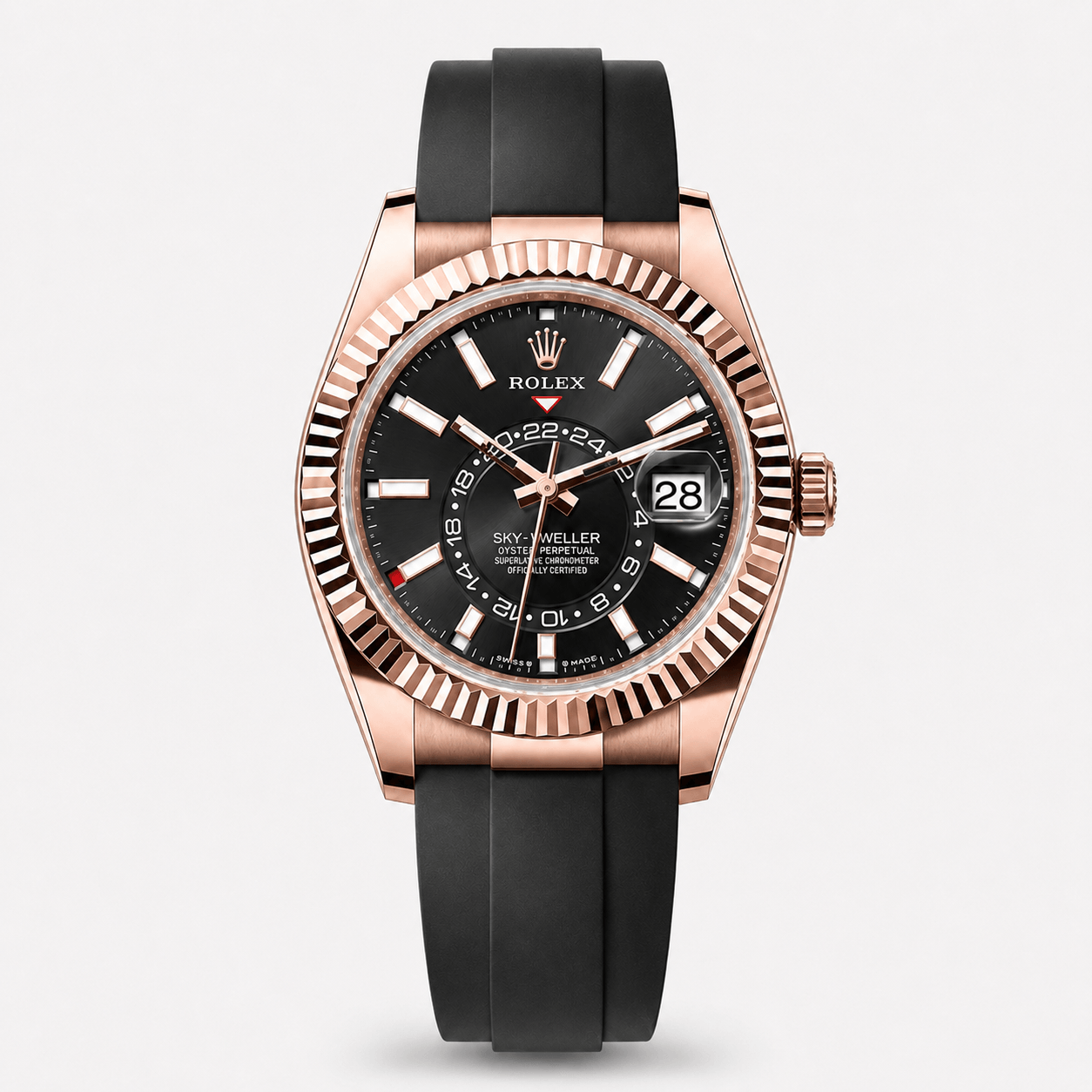 Sky-Dweller Oysterflex Everose gold Main image