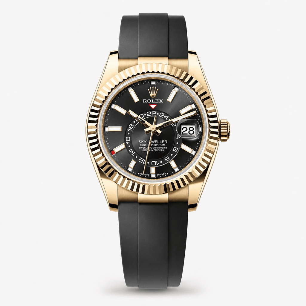 Sky-Dweller Oysterflex yellow gold