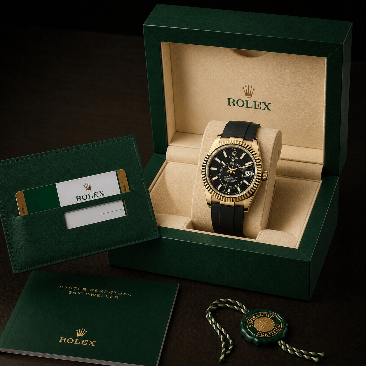 Sky-Dweller Oysterflex yellow gold Secondary image