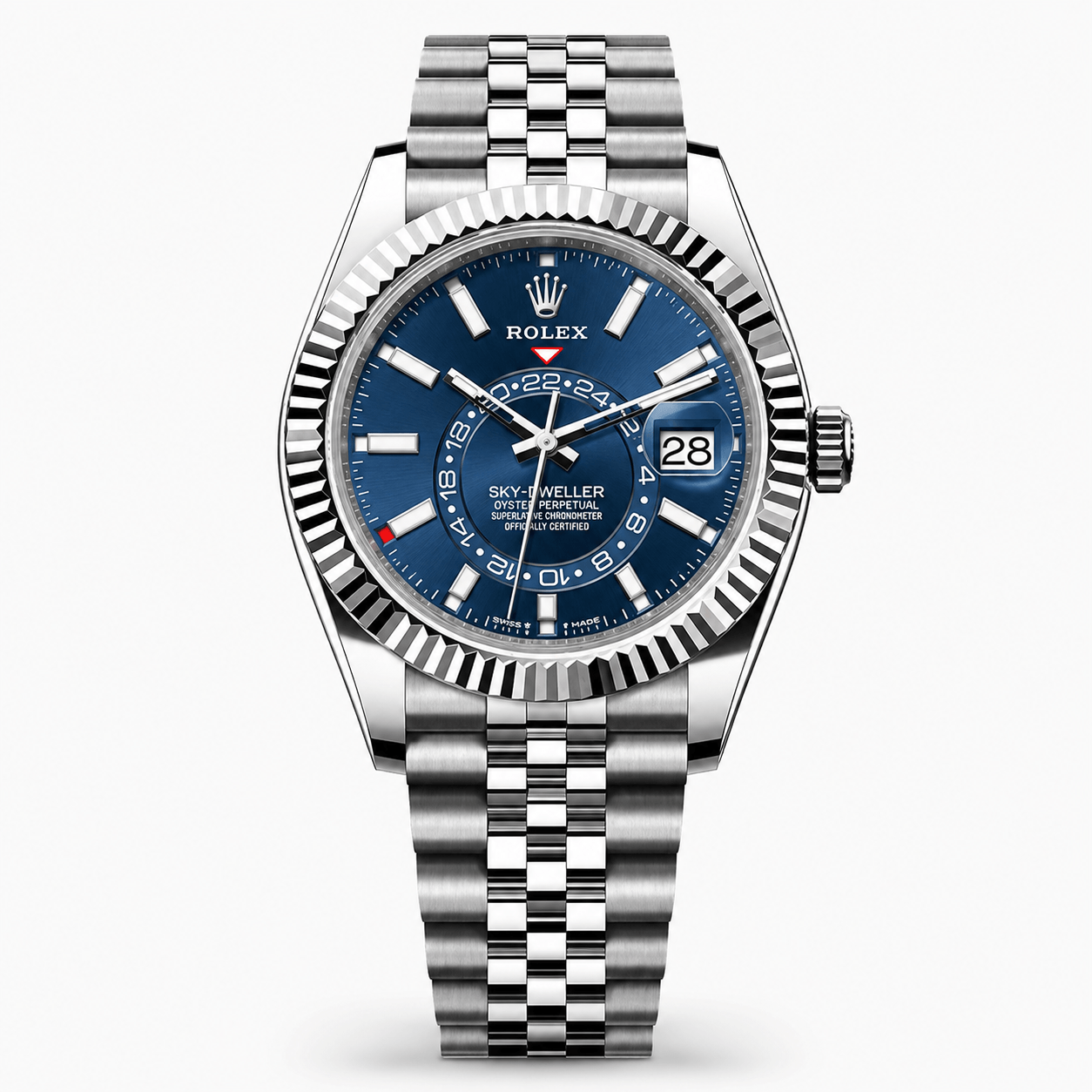 Sky-Dweller steel Oyster bracelet