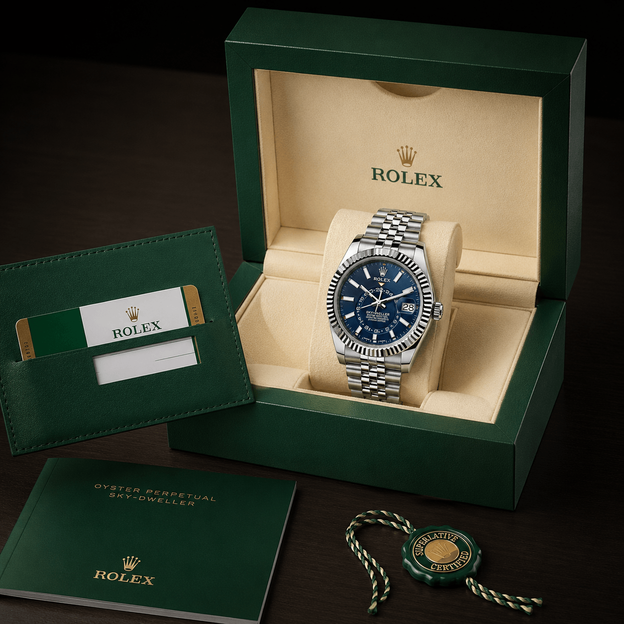 Sky-Dweller steel Oyster bracelet Secondary image