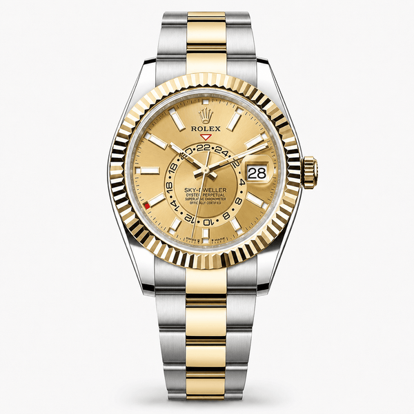 Sky-Dweller steel & yellow gold