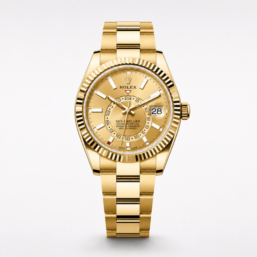 Sky-Dweller yellow gold