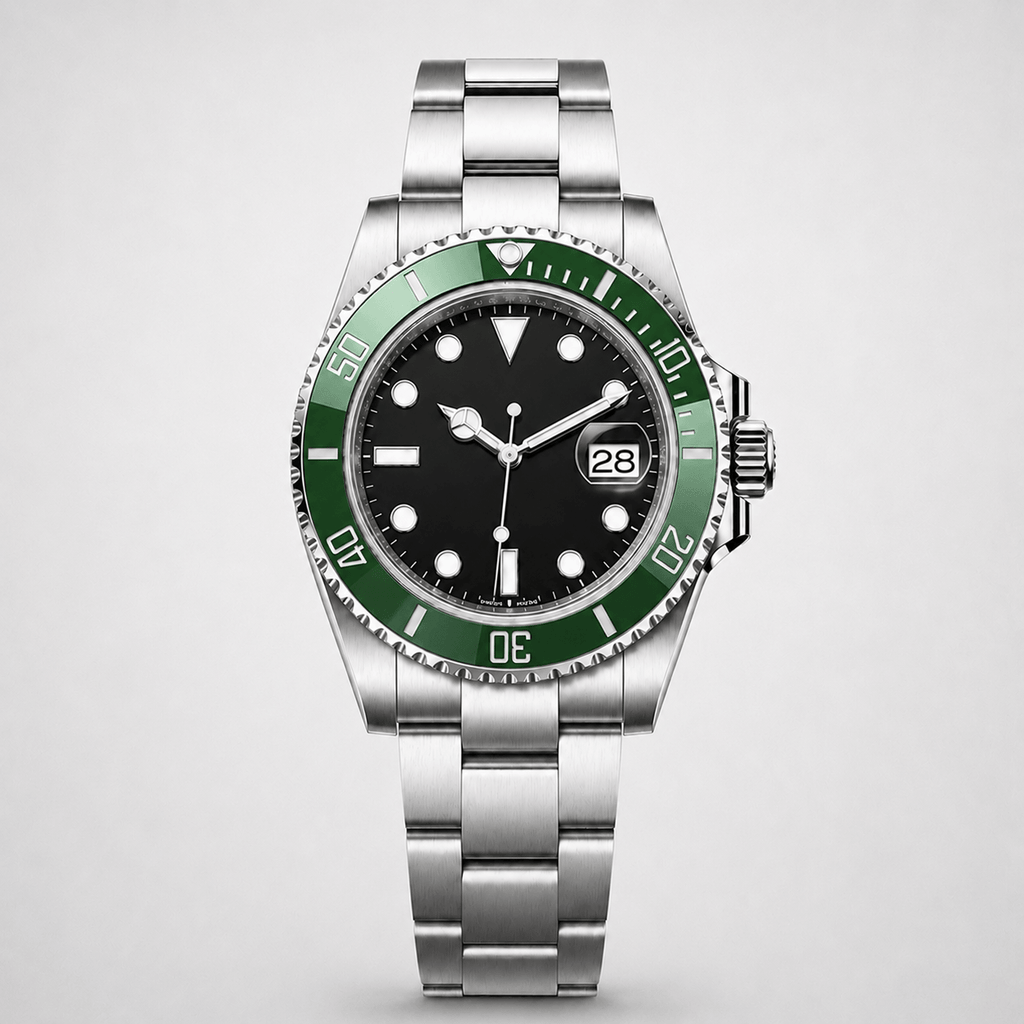 Submariner Date, green bezel