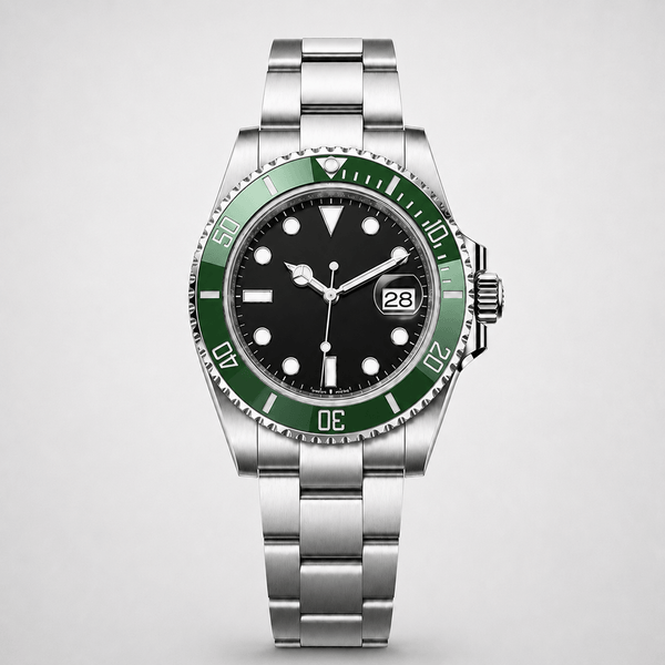 Submariner Date, green bezel