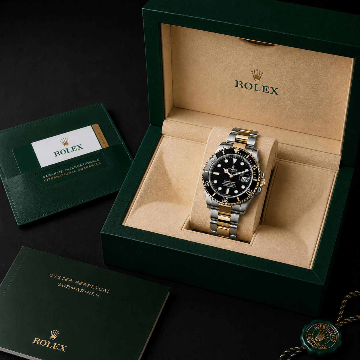 Submariner Date, steel & yellow gold Secondary image