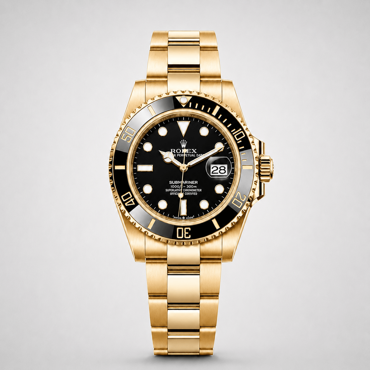 Submariner Date, yellow gold