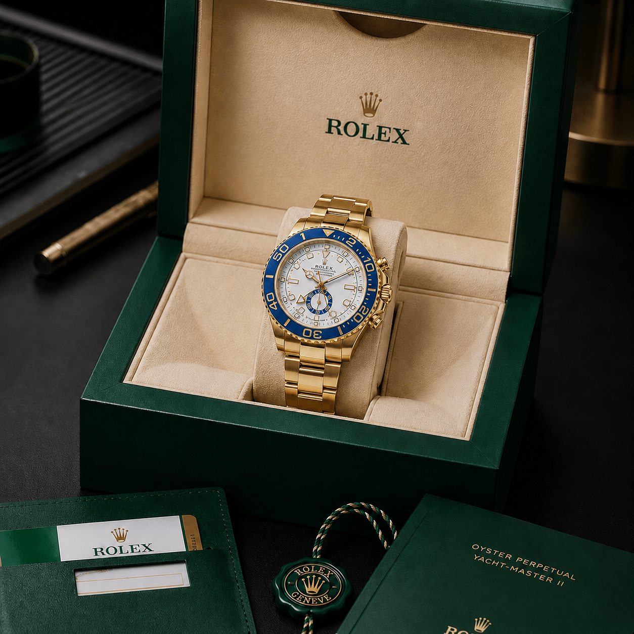 Yacht-Master II 44 yellow gold